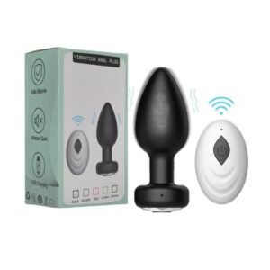 OM13-App Controlled Vibrating Anal Plug Silicone Rechargeable Waterproof Butt Plug Prostate Massager Adult Sex Toys for Men and Women