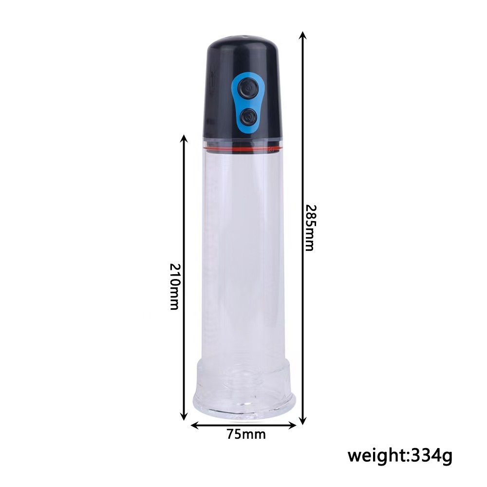 OM21-Men’s Vacuum Wellness Massager Powerful Suction Easy Two-Button Control
