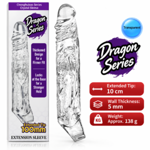 OM29-Men’s Reusable Soft TPE Extension Sleeve