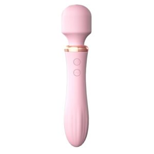 OM09-0 Frequency Wireless USB Av Magic Body Massage Vibrator for Women with Latex Hot Sex Toy Dildo