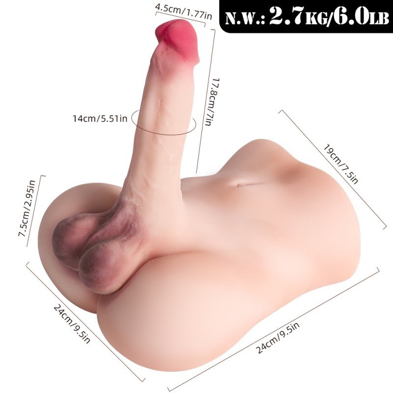 JY42-Imitation real male fake penis model anal penis penis flying cup gy self-masturbation